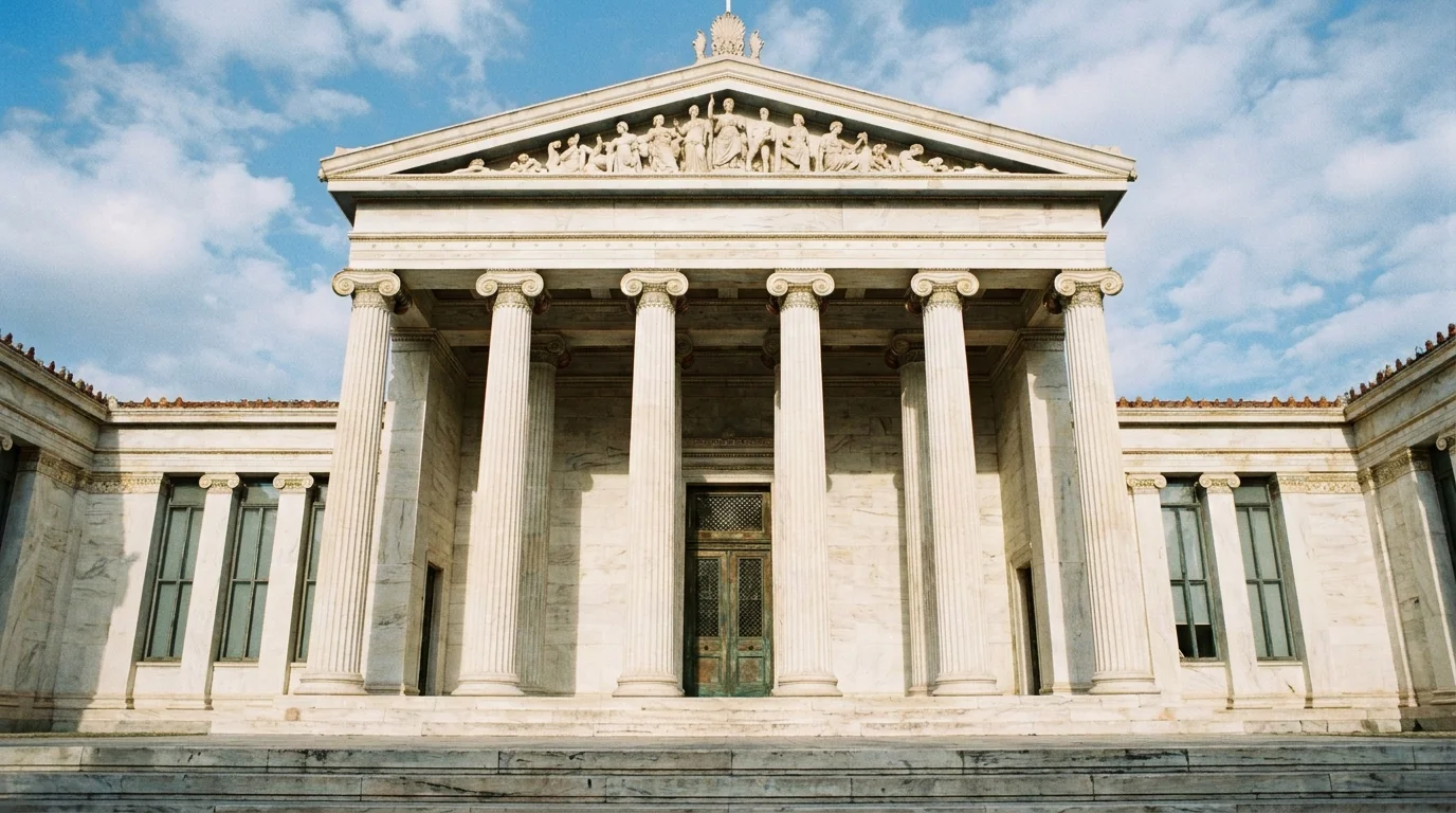 Νεοκλασικό κτίριο δημόσιου φορέα στην Αθήνα, σύμβολο ρυθμιστικής αρχής
